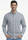 👕 Lacoste Men’s Classic Fit Checkered Shirt – Premium Quality