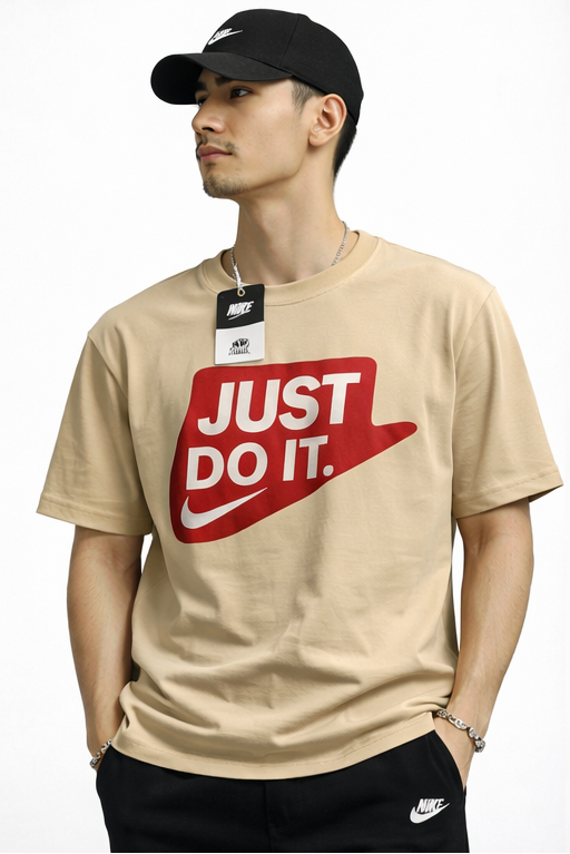 🚀 Nike “Just Do It.” Graphic T-Shirt - Off White