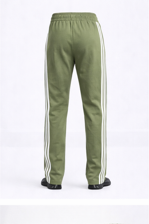 Adidas Classic 3-Stripes Track Pants – Olive Green