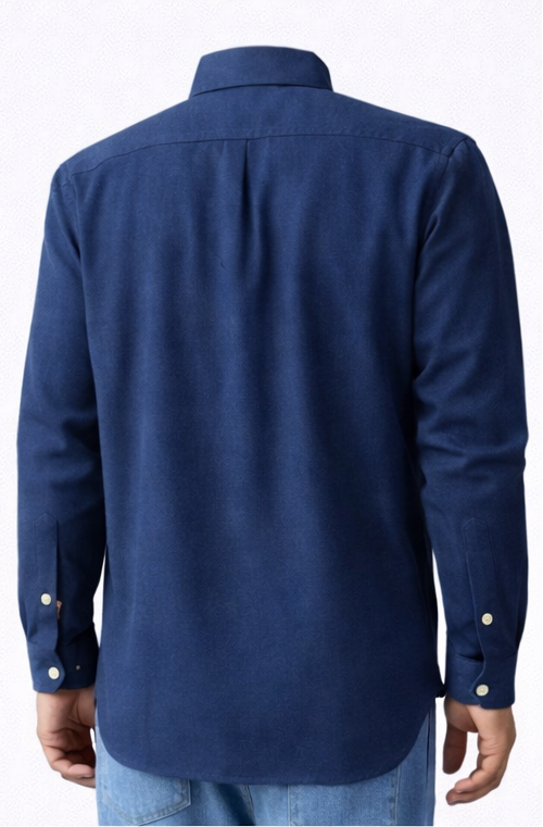 Polo Ralph Lauren Men’s Custom Fit Oxford Shirt – Navy Blue