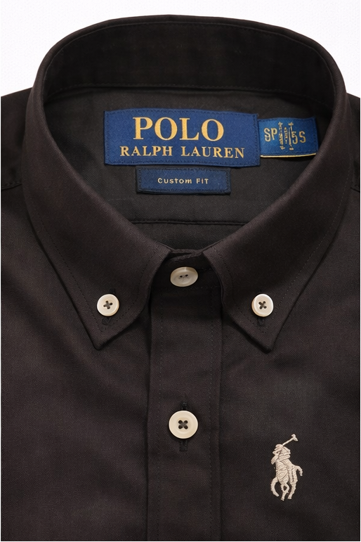 👔 Men’s Solid Dark Brown Full Sleeve Shirt – Premium Cotton Custom Fit