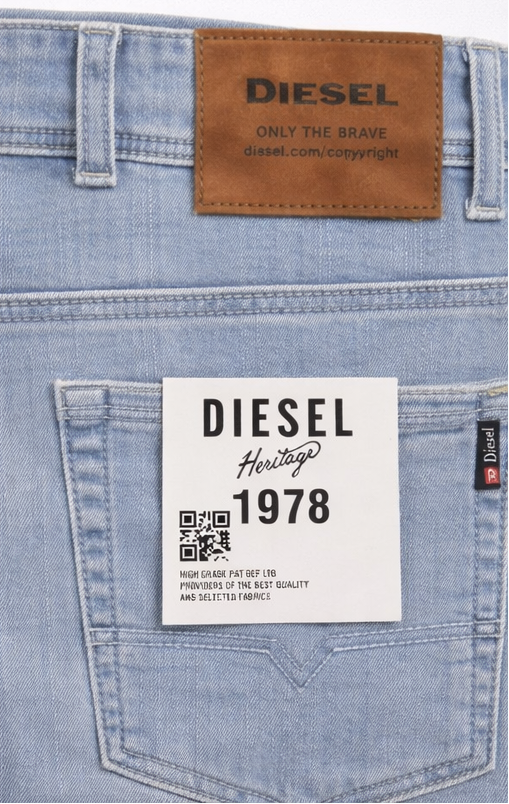 Diesel Heritage 1978 Men’s Slim Fit Jeans – Light Blue